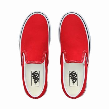 Damske Slip On Tenisky Vans Červené/Biele VA10GNEBA